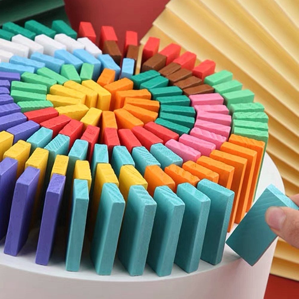 Rainbow Domino Set (120 pcs)