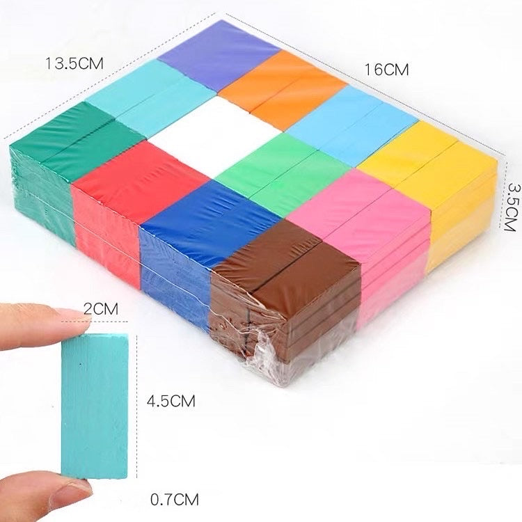 Rainbow Domino Set (120 pcs)